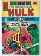 INCREDIBLE HULK # 4 AUSTRALIAN COMIC NEWTON  + GHOST RIDER POSTER