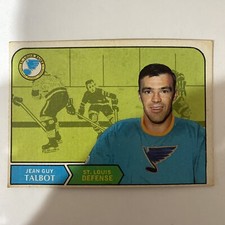 1968-69 OPC Jean-Guy Talbot # 179 St-Louis Blues