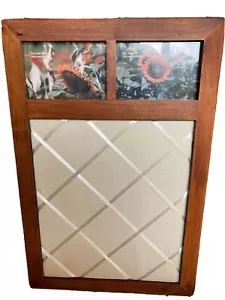 Message board / Bulletin Board for notes and frames for two pictures - Picture 1 of 3