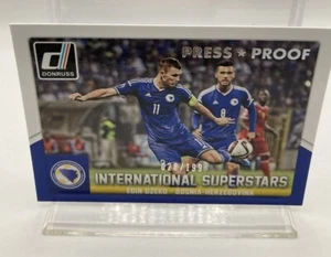 Edin Dzeko 2015 Donruss International Superstars Press Proof Silver #15 /199 - Picture 1 of 4