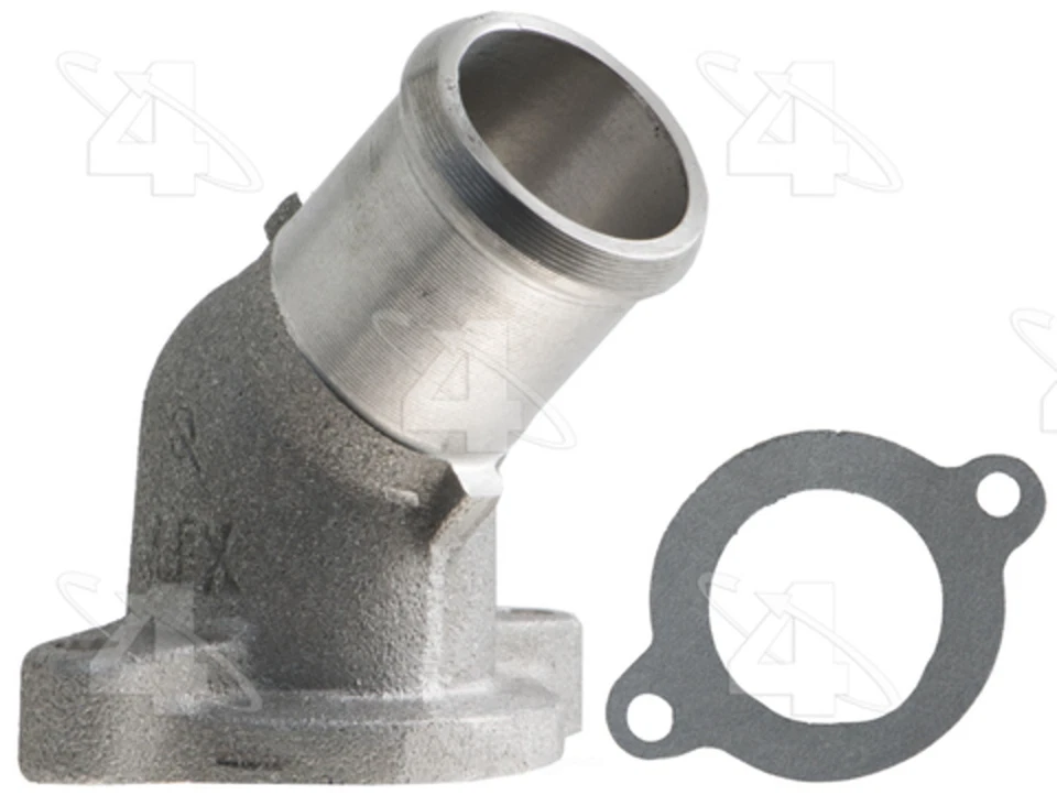 Cuatro estaciones para Ford Mustang 99-04 motor refrigerante salida de agua sin termostato Foto 1 de 4