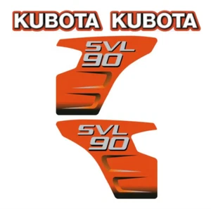 Kubota SVL 90 Decal Kit Skid Steer OEM SVL90 Replacement Decals - Picture 1 of 1