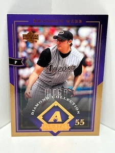 2004 Upper Deck Diamond Collection All-Star Lineup #5 Brandon Webb - Picture 1 of 2