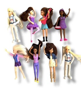 McDonalds Happy Meal Barbie And Friends (8) Skipper Dolls Figurine Figure Toys - Picture 1 of 3