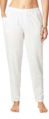 Hue Size Xl Womens Sleep Lounge Pant Jogger Whitesand Heather Gray  French Terry - Image 1 of 4