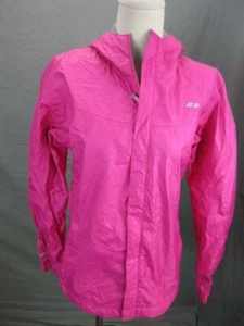 Koppen Size XL(18) Girls Pink Athletic Full Zip Hooded Windbeaker Jacket T032 - Picture 1 of 8