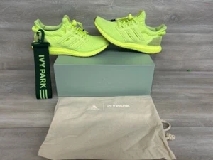 Adidas IVP Ultraboost OG Unisex Running Trainer Sneaker Neon Green F (PO1017934) - Picture 1 of 8