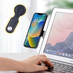 Back Mount Magnetic Phone Holder Laptop Back Mount  Smartphone Mounting - Photo 1 sur 10