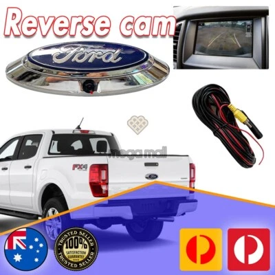 Rear Tailgate Reverse Camera Housing & Emblem For Ford Ranger  2012-2022 - Image 1 of 4