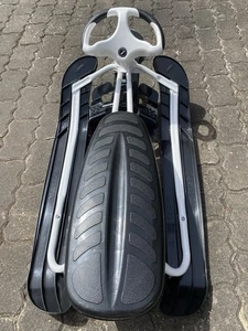 STIGA Snowracer Curve Supreme GT Schlitten Lenkrodel Bob schwarz weiß top - Bild 1 von 7