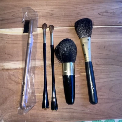 Lote de 5 brochas de maquillaje cosmético vintage nuevas Lancome para ojos y cejas Foto 1 de 2