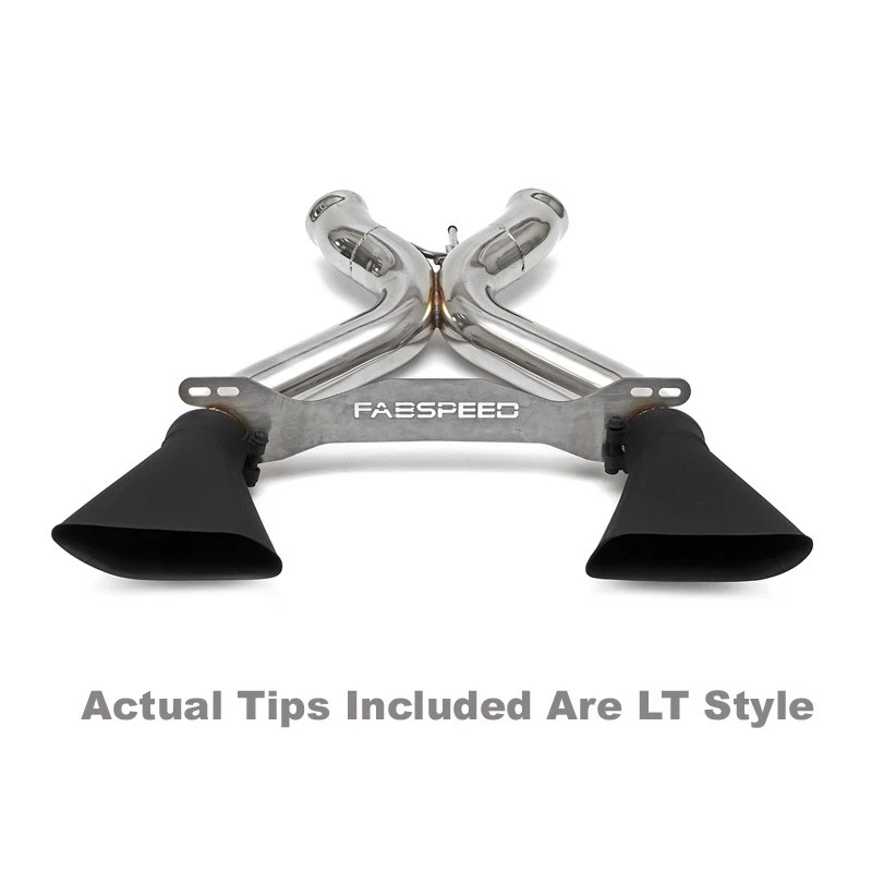 Sistema de escape Fabspeed McLaren MP4-12C Supersport X-Pipe puntas estilo LT 2011+ Foto 1 de 1