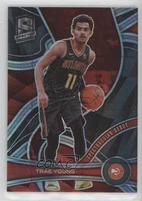 2021-22 Panini Spectra Spectracular Debut Asia Prizm Trae Young #169 - Image 1 of 2