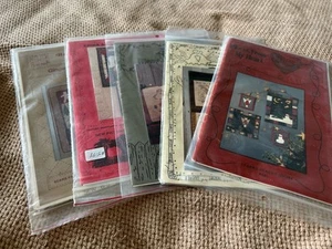 Lot Of Five (5) Quilt Panel Kits Mostly New Unused - Picture 1 of 10