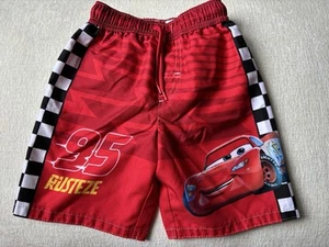 Disney Pixar Cars Swim Trunks Size 5 - Picture 1 of 3