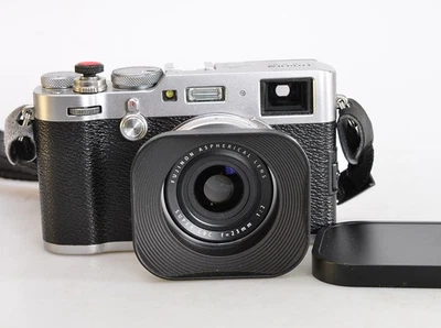 FUJIFILM X100F Digitalkamera 24,3MP X-Trans CMOS III Sensor *Silber ✅ (8353) - Bild 1 von 4