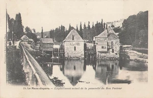 72 LE MANS DISPARU EMPLACEMENT ACTUEL PASSERELLE BON PASTEUR - 81159 - Picture 1 of 2