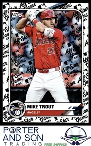 Mike Trout 2025 Topps All Star Game #1 Los Angeles Angels Baseball Card - Picture 1 of 2