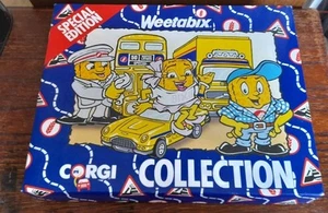 JUEGO DE TRES VEHÍCULOS CORGI EDICIÓN ESPECIAL WEETABIX - NUEVO EN CAJA - Imagen 1 de 10