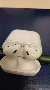 Apple AirPods A1602 2nd Generation with Charging Case and cover - Picture 1 of 5