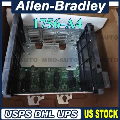 Allen Bradley 1756-A4 ControlLogix 4 Slot Rack 1756A4 PLC US ！ AB - Image 1 of 4