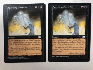 2x Tarjetas Mágicas Agonizing Memories Weatherlight LP ENVÍO COMBINADO - Imagen 1 de 2
