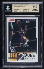 2000-01 Upper Deck Victory Kobe Bryant #287 BGS 9.5 GEM MINT HOF