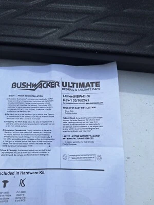 GMC Sierra 1500 2007-2013 Bushwacker 49525 Ultimate Bed Rail Caps — 第 1/4 张图片