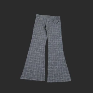 tweed wool flared y2k casual pants - vintage juicy couture - Picture 1 of 5