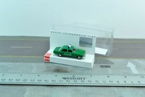 Busch 46860 Mercedes Benz W123 German Police Green 1:87 Scale HO - Picture 1 of 2