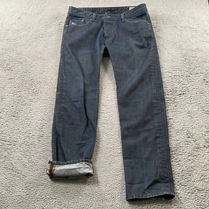Diesel Jeans Mens 34x34 Blue Darron 0088Z Regular Slim Tapered Denim - Picture 1 of 14