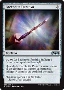 MTG 4x RETRIBUTIVE WAND EXC - BACCHETTA PUNITIVA - M20 - MAGIC - Picture 1 of 1