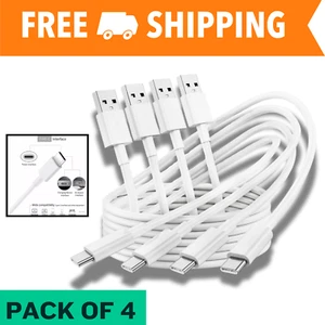 USB A to Type C Fast Charger Cable 3A For Samsung Mobile Phone Lead USB C Cable - Picture 1 of 26