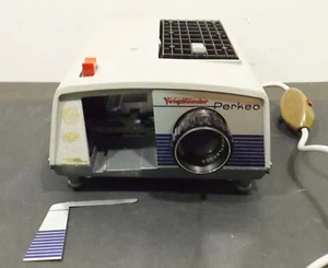 Alter Dia Projektor Voigtländer Perkeo im Koffer - Bastler/Ersatzteil - Bild 1 von 8