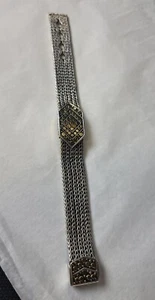 John Hardy 18k Gold And Sterling Woven Adjustable Bracelet - Picture 1 of 11