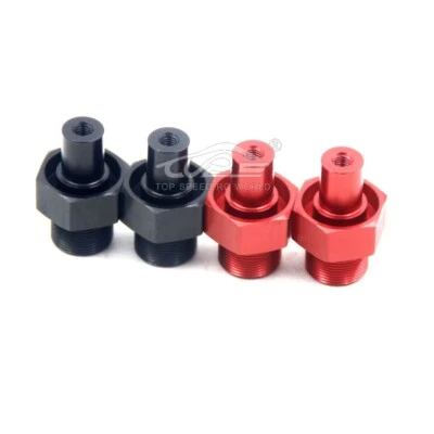 Eje de rueda delantera CNC de aleación buje hexagonal 24 mm apto para 1/5 HPI ROFUN RV KM BAJA 5B 5T Foto 1 de 4