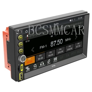 Touch Screen Car Multimedia Player For Carplay Bluetooth Mirror Link FM USB RDS - Picture 1 of 24