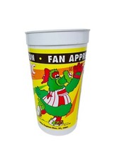 PHILLIE PHANATIC PHILADELPHIA PHILLIES VINTAGE 1991 SUBWAY PROMOTIONAL CUP