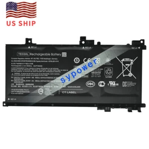Genuine TE03XL 849570-541 61.6Wh Battery for HP Omen 15-AX Pavilion 15-bc Series - Picture 1 of 4