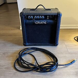 Crate Gt-15 Guitar Amp (Includes Guitar Cable)