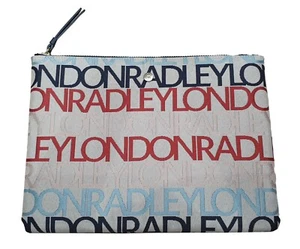 Radley Medium Signature Jacquard Tech Ipad Tablet Case Pouch NEW - Picture 1 of 3