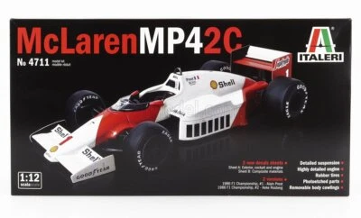 MODELLINO AUTO STATICO ITALERI MCLAREN F1 MP42C WORLD CHAMPION ALAIN PROST 1/12 - Immagine 1 di 4