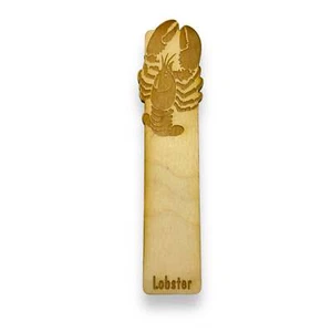 Bookmark - Lobster - Birch wood - Picture 1 of 6