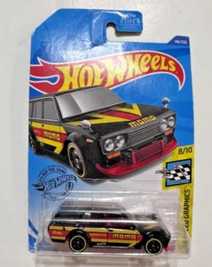 Hot Wheels Datsun Bluebird Wagon 510 Speed Graphics #8/10 146/250 Diecast Car - Picture 1 of 5