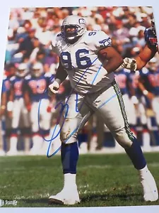Cortez Kennedy signed 8x10 photo + coa! autographed in person Seattle Seahawks - Picture 1 of 2