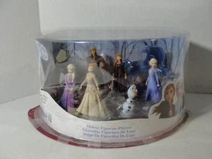 Disney Store Frozen II 2 Deluxe Set di Figurine 8 Pezzi - Foto 1 di 4