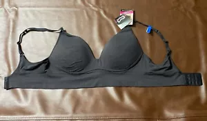 Maidenform Wireless Soft Support BH Natural Lift verstellbare Träger schwarz XL - Bild 1 von 8