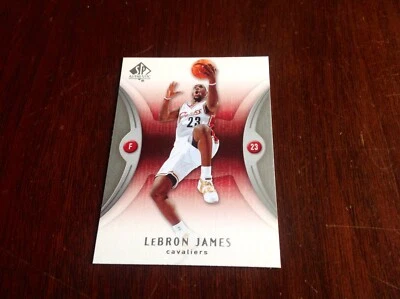 2006-07 SP Authentic #13 LeBron James (MINT) - Image 1 of 2