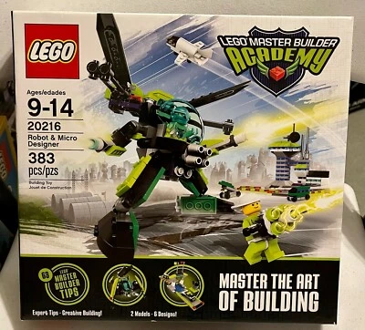 LEGO #20216 LEGO Master Builder: Robot & Micro Designer-NISB- PLS SEE PHOTOS! - Image 1 of 2