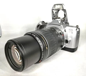 【Quasi nuovo】 Fotocamera Canon EOS Kiss 5 pellicola EF 55-200 mm F4.5-5.6 obiettivo iiUSM #0097 - Foto 1 di 11